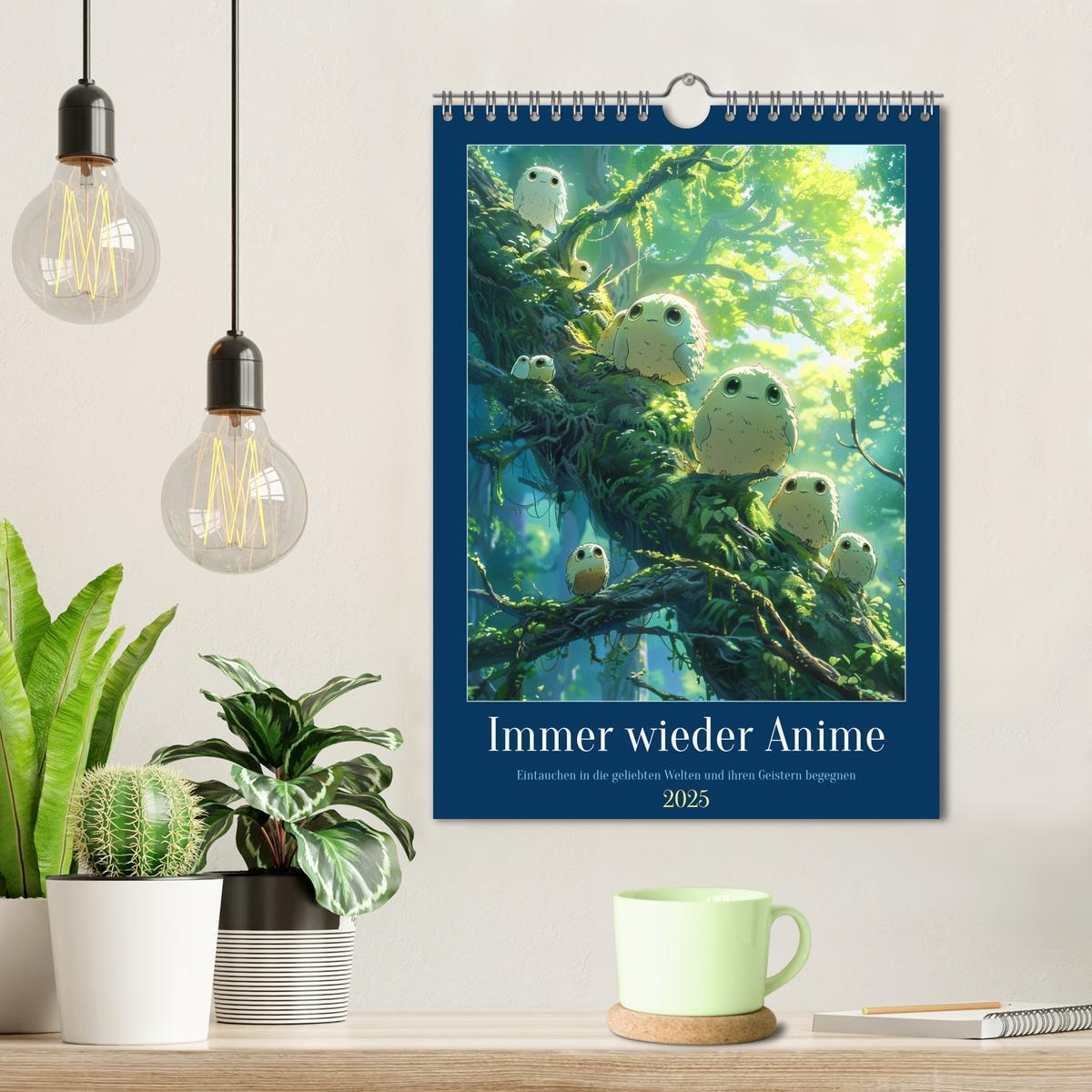 Bild: 9783383803093 | Immer wieder Anime (Wandkalender 2025 DIN A4 hoch), CALVENDO...