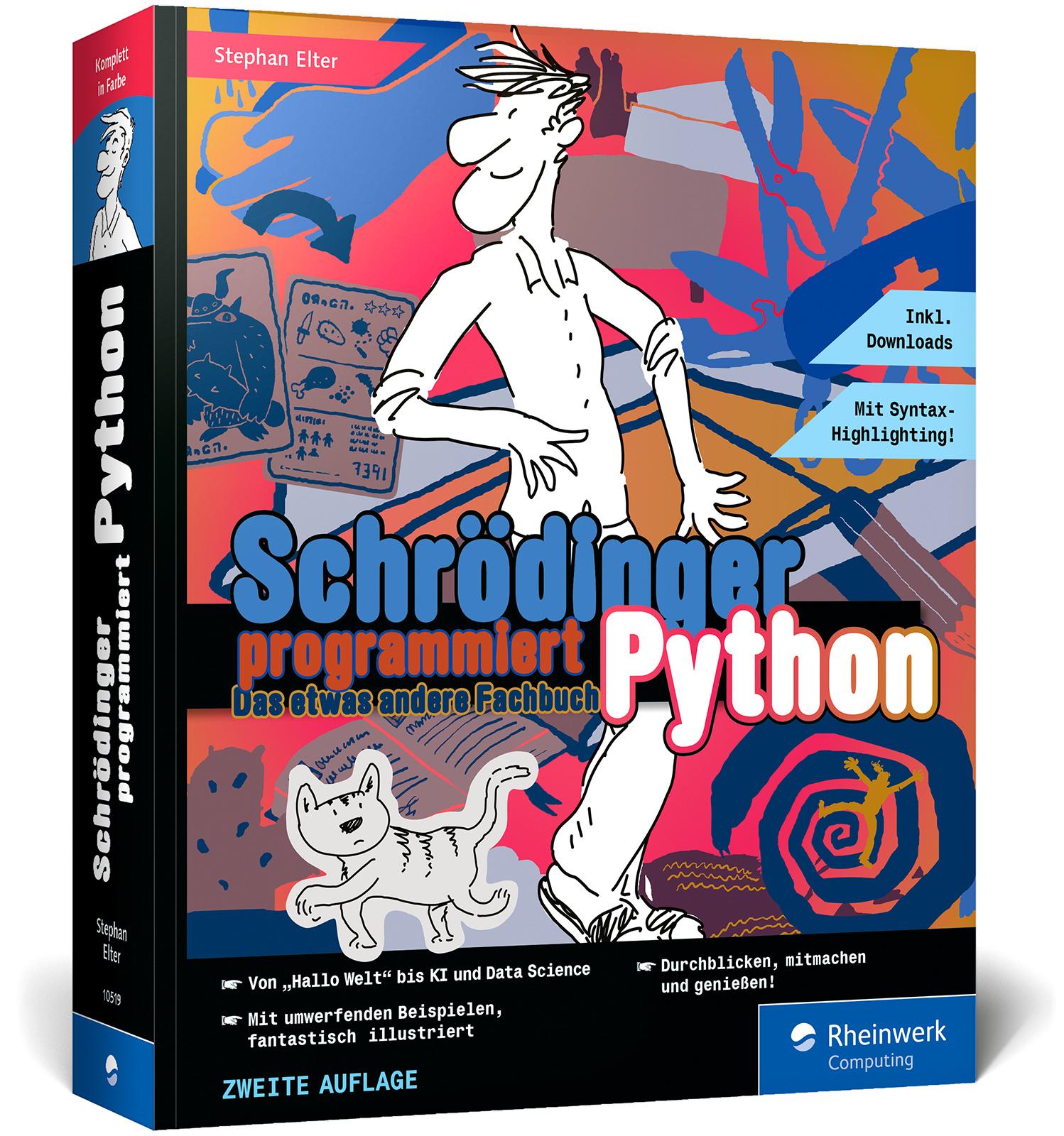 Cover: 9783367105199 | Schrödinger programmiert Python | Stephan Elter | Taschenbuch | 680 S.