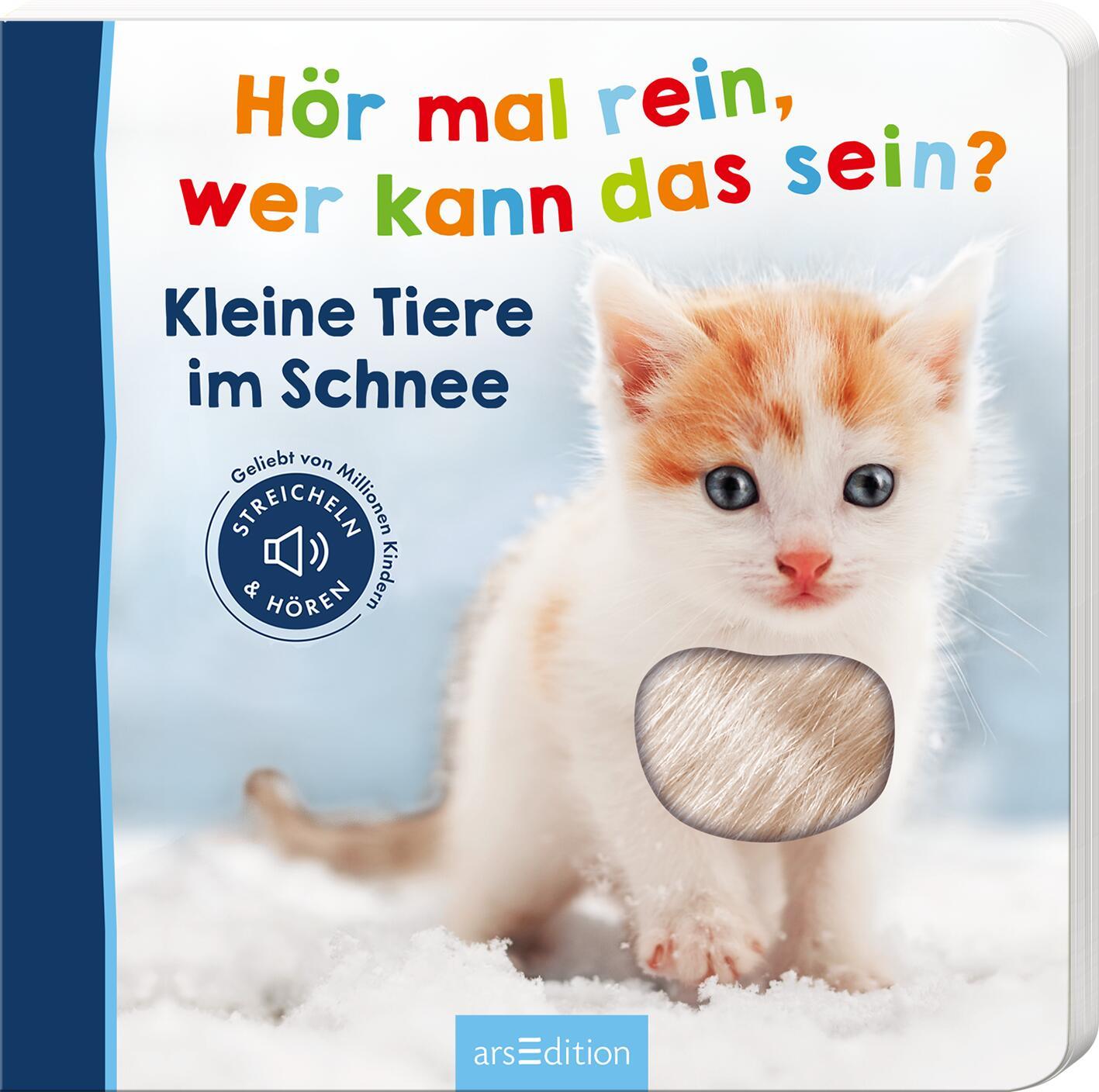 Cover: 9783845848082 | Hör mal rein, wer kann das sein? - Kleine Tiere im Schnee | Buch