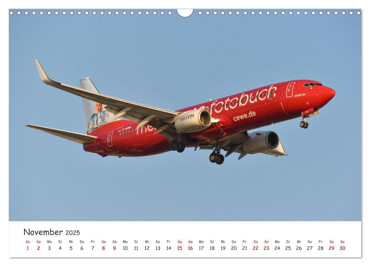 Bild: 9783457220696 | Flugzeuge auf Europas Flughäfen (Wandkalender 2025 DIN A3 quer),...