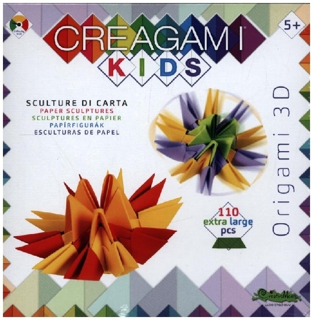 Cover: 8032591788427 | CREAGAMI - Origami 3D KIDS Kreisel 110 Teile | Stück | 3178842 | 2023