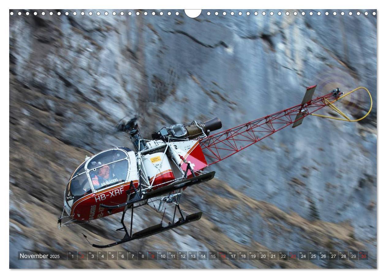 Bild: 9783435634866 | Helikopter in der Luft (Wandkalender 2025 DIN A3 quer), CALVENDO...