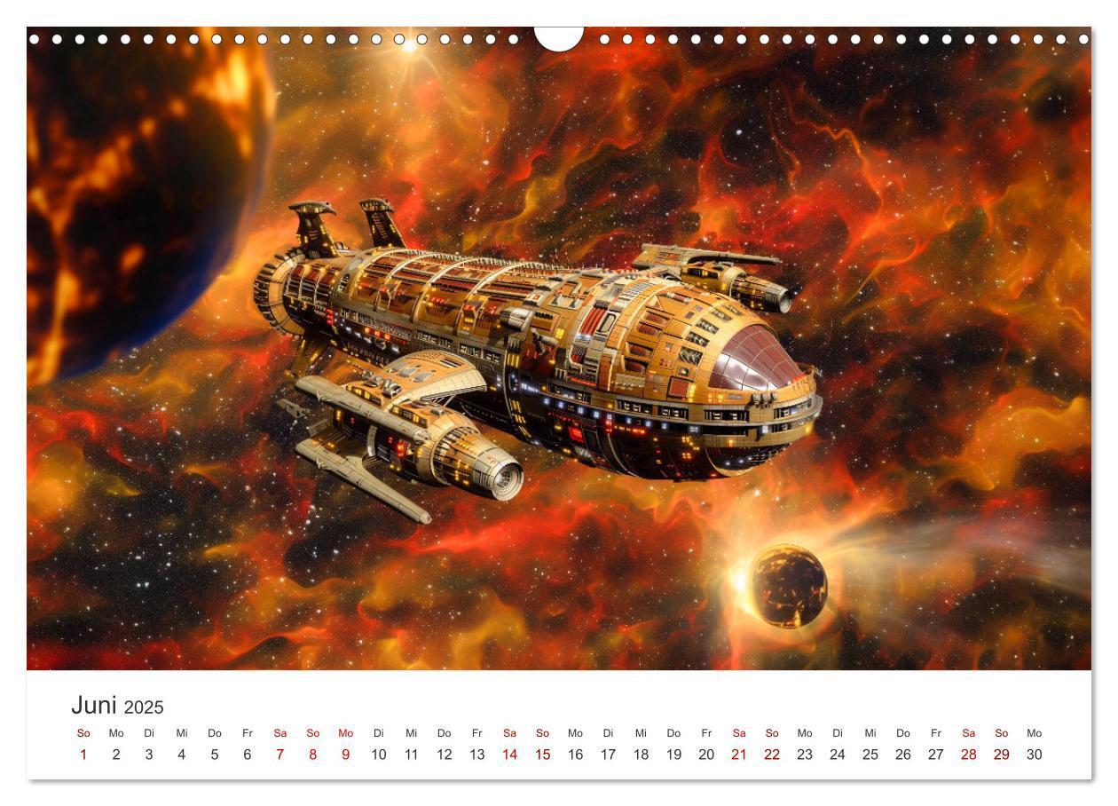 Bild: 9783383821042 | Sternenreisen - Ein kosmischer Kalender (Wandkalender 2025 DIN A3...