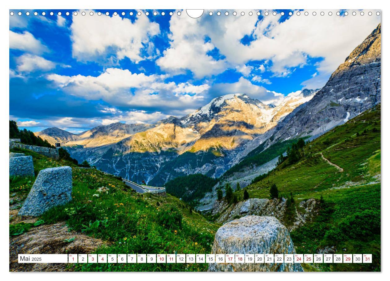 Bild: 9783435161065 | ALPENPÄSSE Österreich - Schweiz - Italien (Wandkalender 2025 DIN A3...