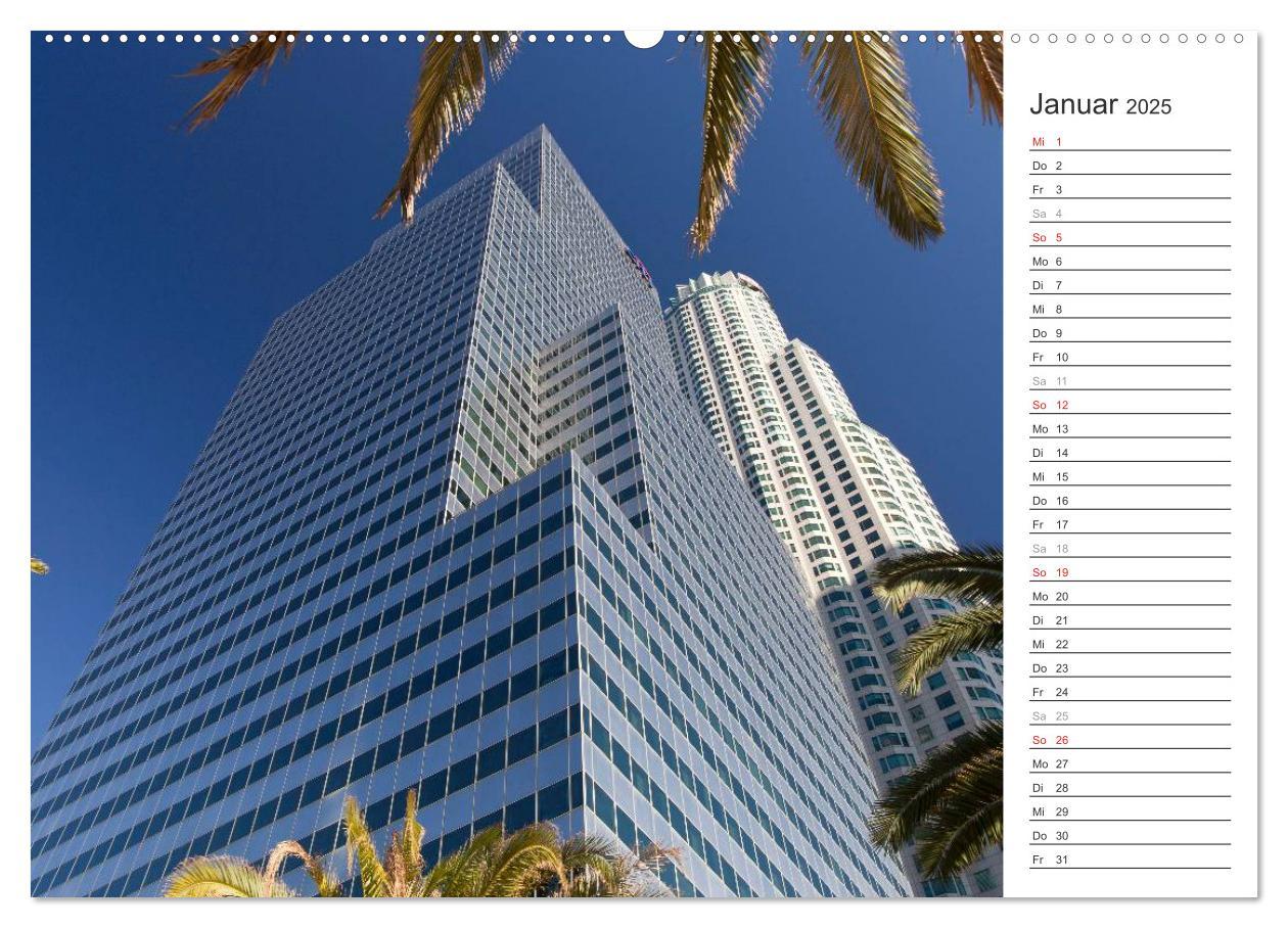 Bild: 9783435724956 | Los Angeles - Kalifornien (Wandkalender 2025 DIN A2 quer), CALVENDO...