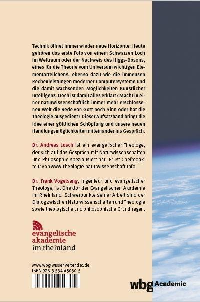 Rückseite: 9783534450305 | Gottes Schöpfung und menschliche Technik | Frank Vogelsang (u. a.)