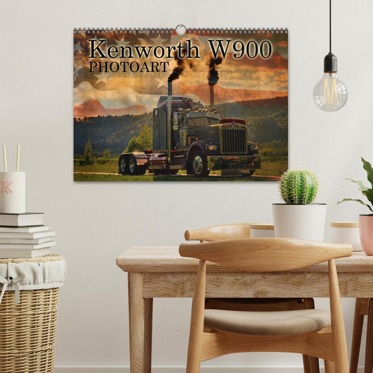 Bild: 9783435390724 | Kenworth W900 PHOTOART (Wandkalender 2025 DIN A3 quer), CALVENDO...