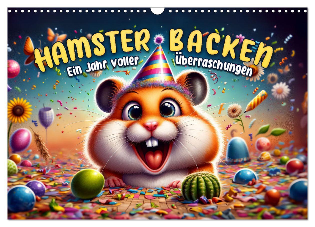 Cover: 9783383781643 | Hamsterbacken: Ein Jahr voller Überraschungen (Wandkalender 2025...