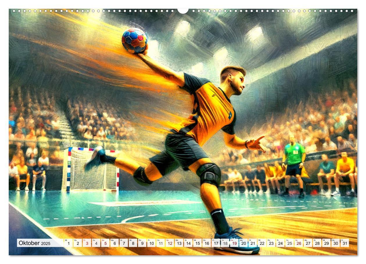 Bild: 9783383775284 | Handball Impressionismus, Künstlerische Handballaktionen im...