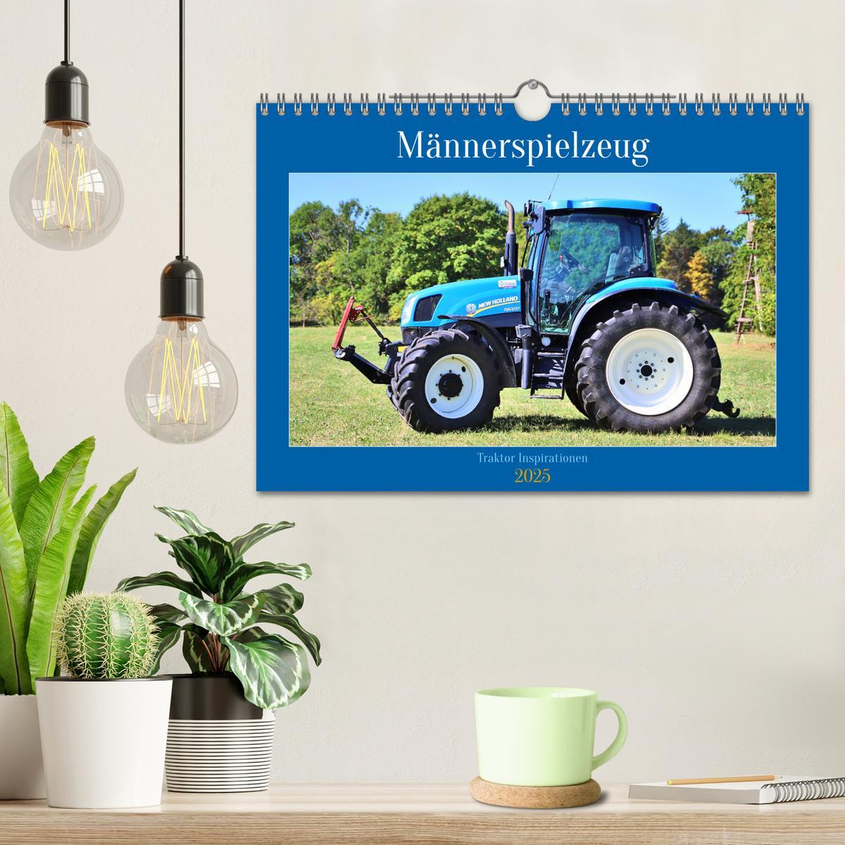 Bild: 9783383932373 | Männerspielzeug Traktor Inspirationen (Wandkalender 2025 DIN A4...