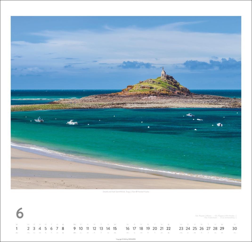 Bild: 9783839900277 | Bretagne Kalender 2025 - Stürmische Romantik | Kalender | 14 S. | 2025