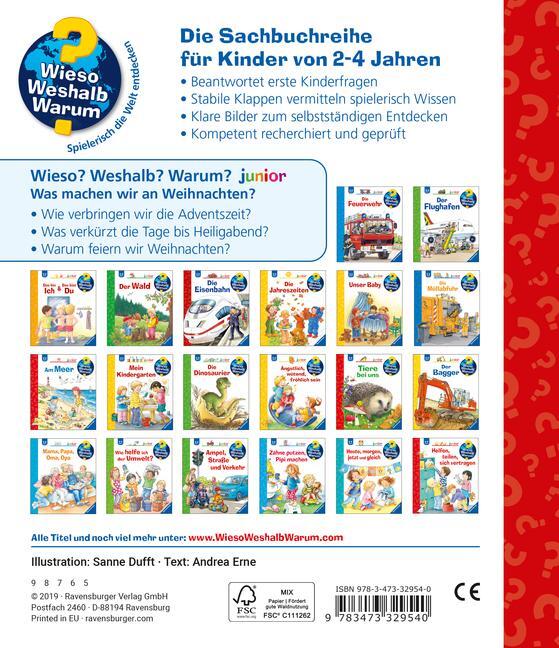 Bild: 9783473329540 | Wieso? Weshalb? Warum? junior, Band 44: Was machen wir an Weihnachten?