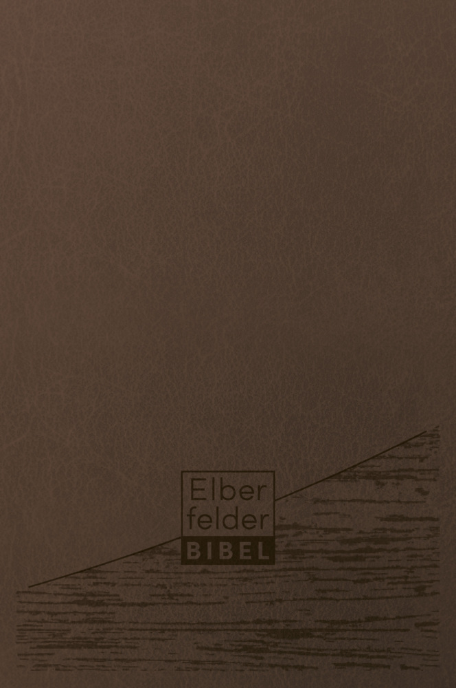 Cover: 9783417020328 | Elberfelder Bibel - Standardausgabe, Kunstleder braun | Buch | 1616 S.