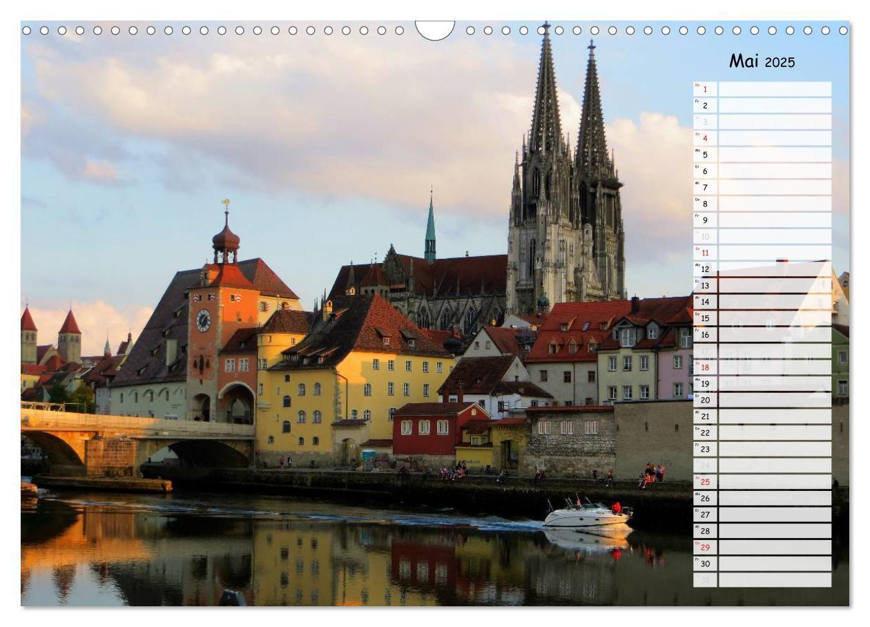 Bild: 9783435502042 | Regensburg erleben (Wandkalender 2025 DIN A3 quer), CALVENDO...