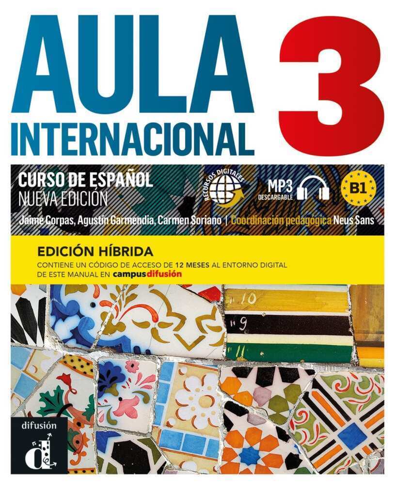 Cover: 9783125158443 | Aula internacional nueva edición 3 B1 - Edición híbrida | Taschenbuch