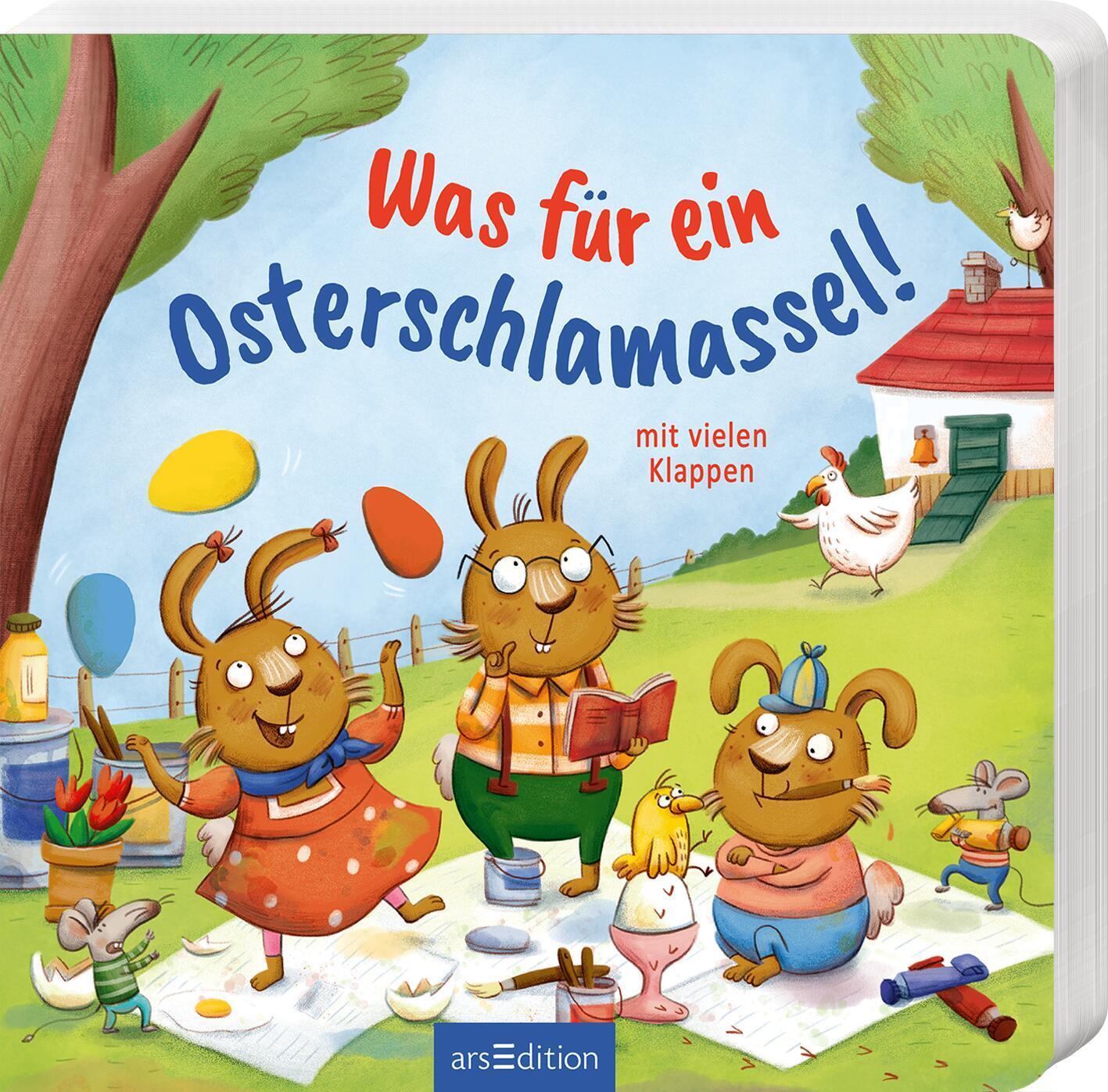 Cover: 9783845855608 | Was für ein Osterschlamassel! | Mit vielen Klappen | Buch | 14 S.