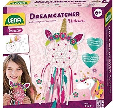 Cover: 4006942834204 | LENA® 42701 - kreativ, Dreamcatcher Einhorn, Unicorn, Traumfänger