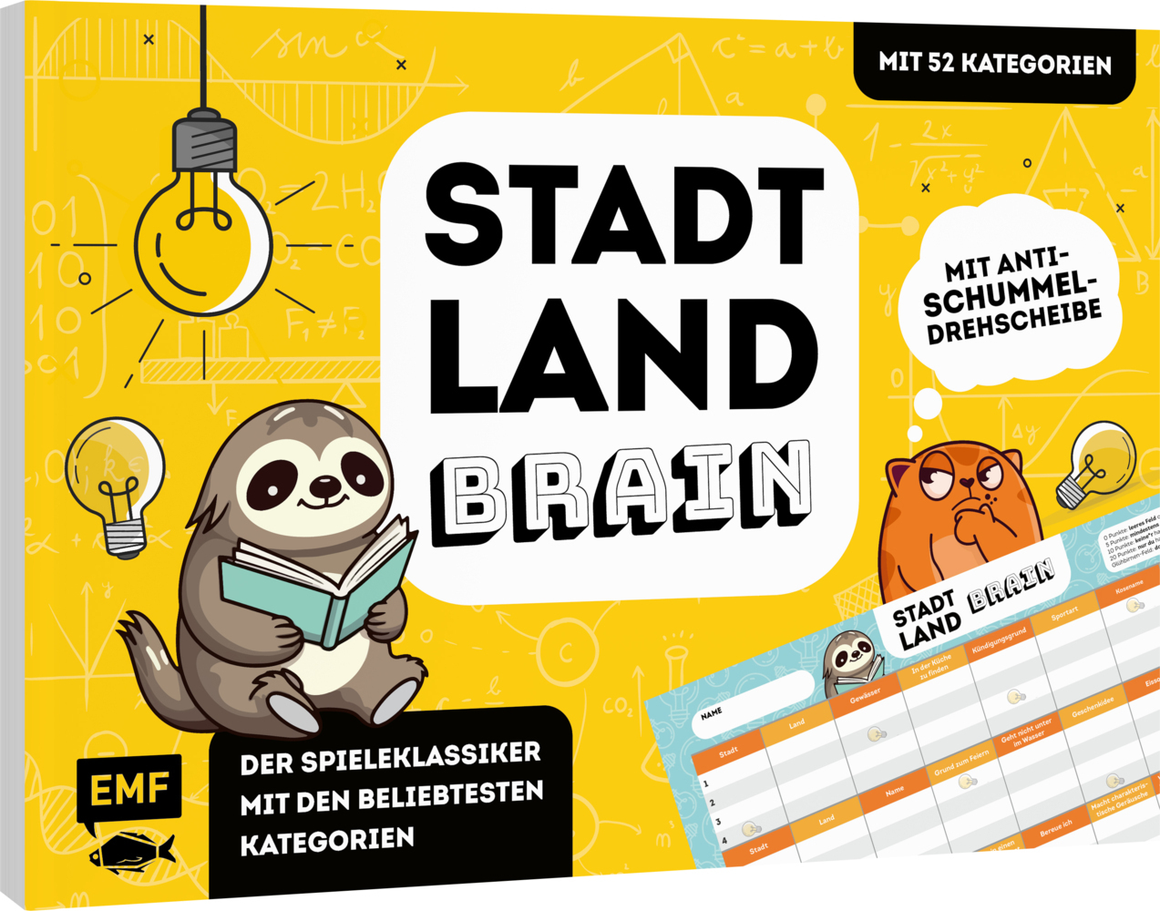 Cover: 4260478342446 | Stadt, Land, Brain - Der Spieleklassiker mit den beliebtesten...