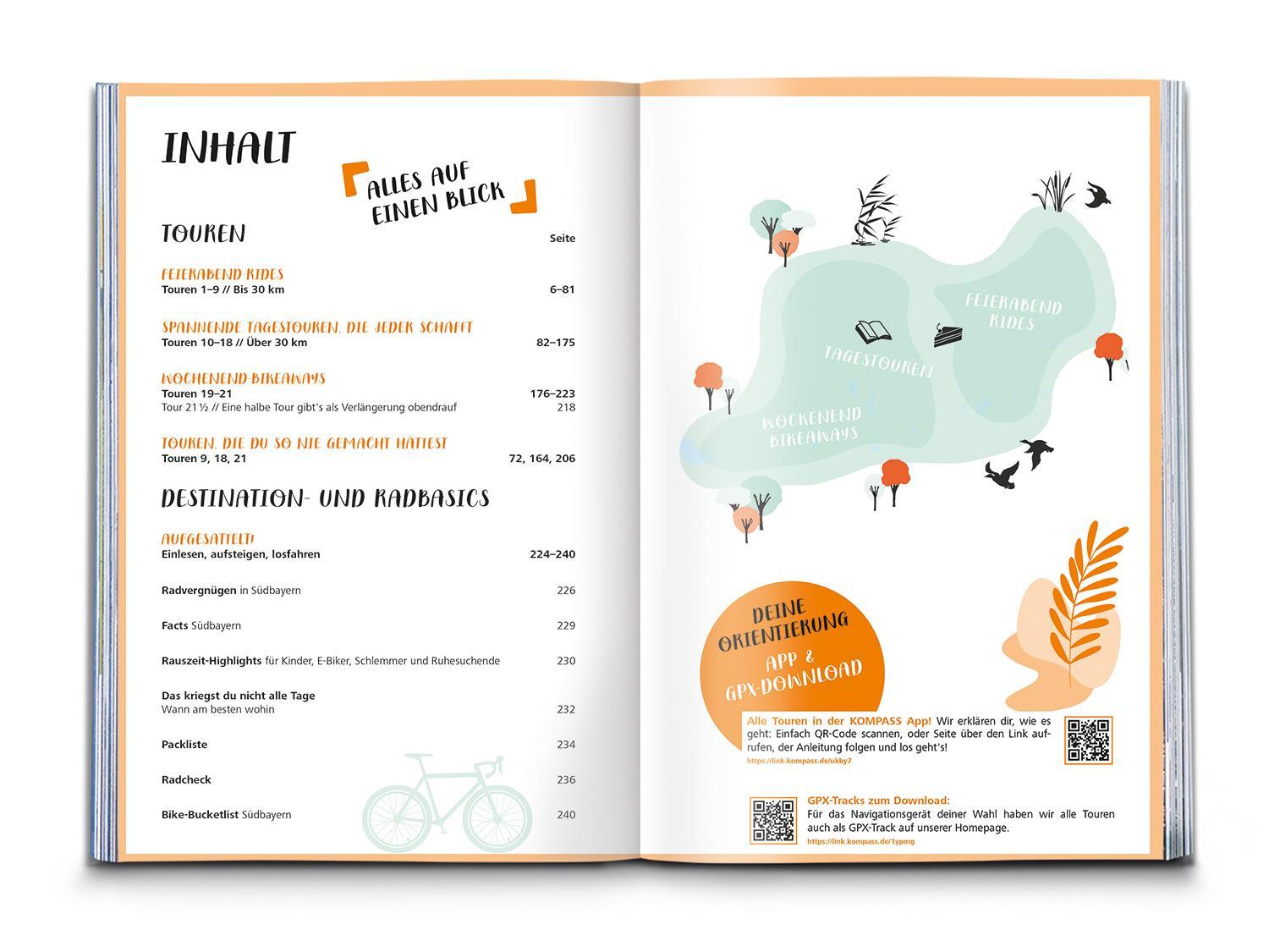 Bild: 9783991540465 | KOMPASS Radvergnügen Südbayern | Taschenbuch | KOMPASS Radvergnügen