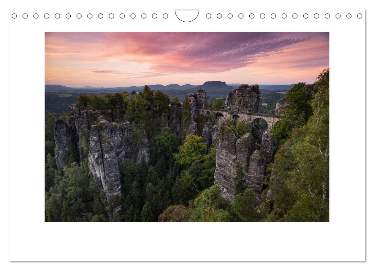 Bild: 9783435841141 | Bastei - Sächsische Schweiz (Wandkalender 2025 DIN A4 quer),...