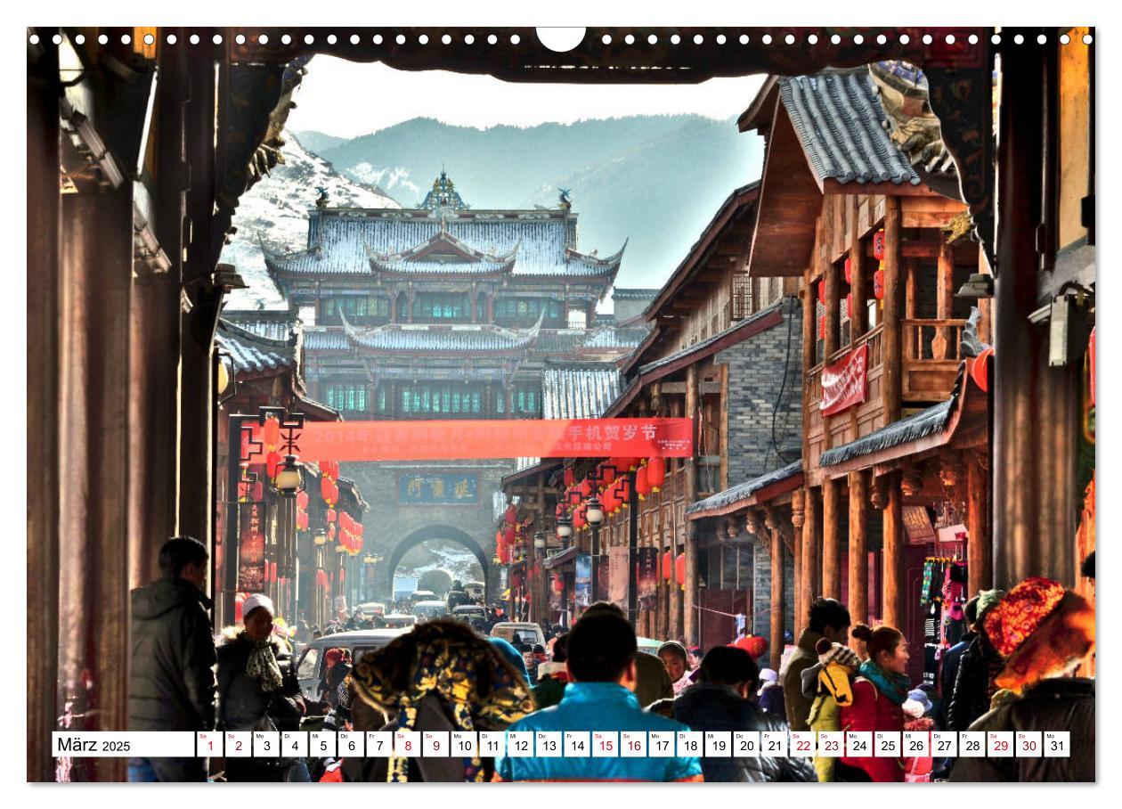 Bild: 9783435126897 | Märchenhaftes China (Wandkalender 2025 DIN A3 quer), CALVENDO...