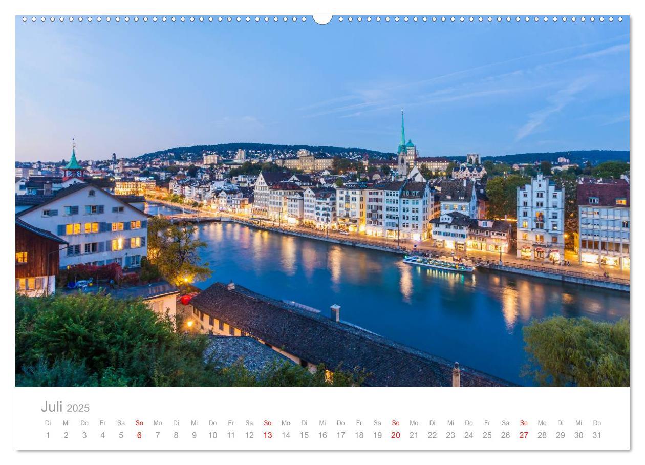 Bild: 9783435643455 | Reise durch die SCHWEIZ (hochwertiger Premium Wandkalender 2025 DIN...