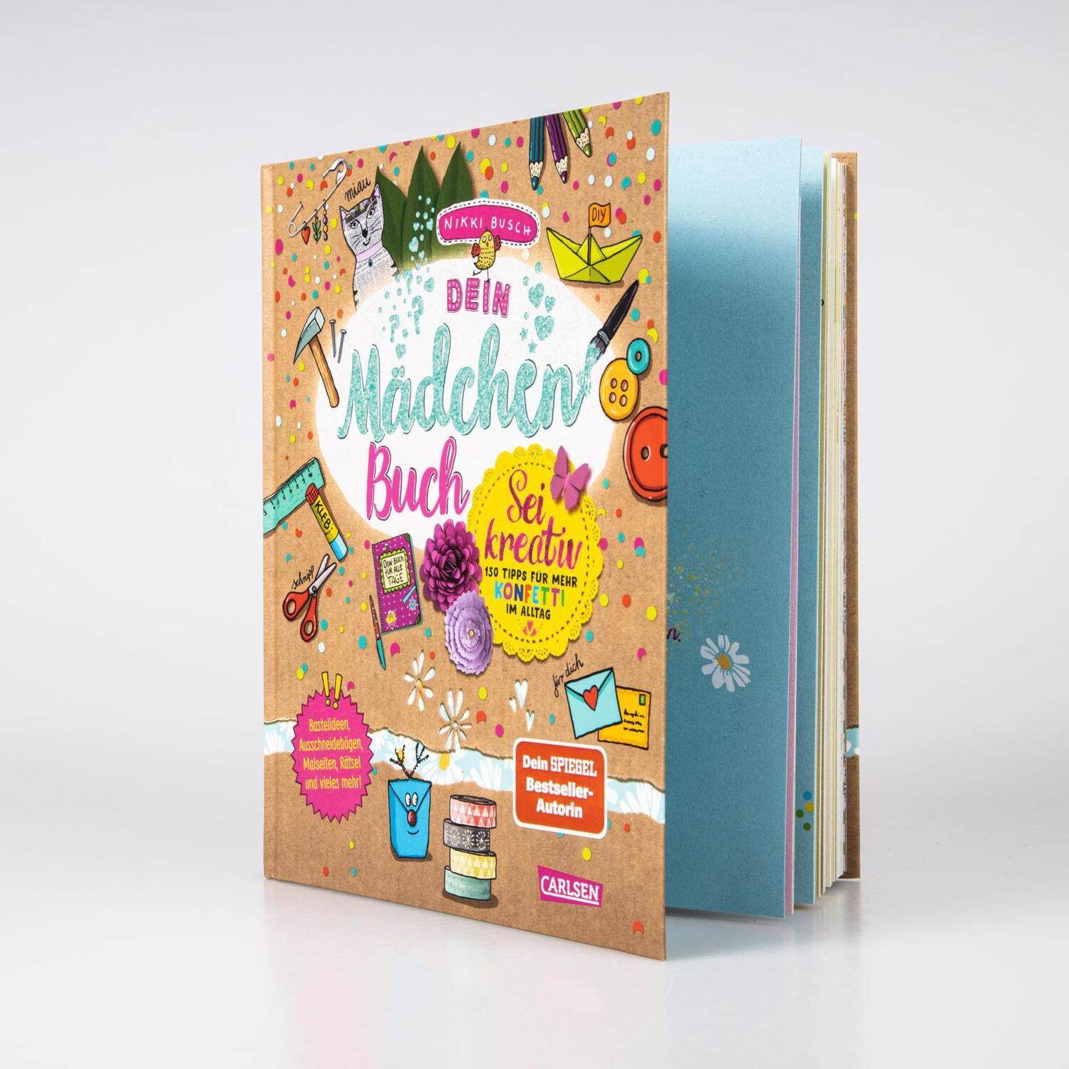 Bild: 9783551190871 | #buch4you: Dein Mädchenbuch: Sei kreativ | Nikki Busch | Taschenbuch