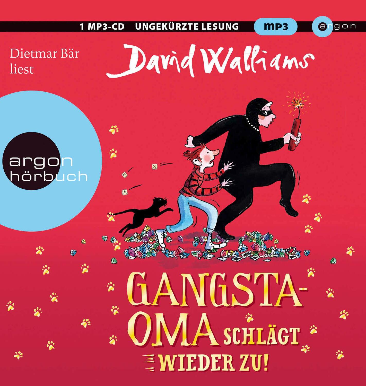 Cover: 9783839842935 | Gangsta-Oma schlägt wieder zu! | David Walliams | MP3 | Bens Abenteuer