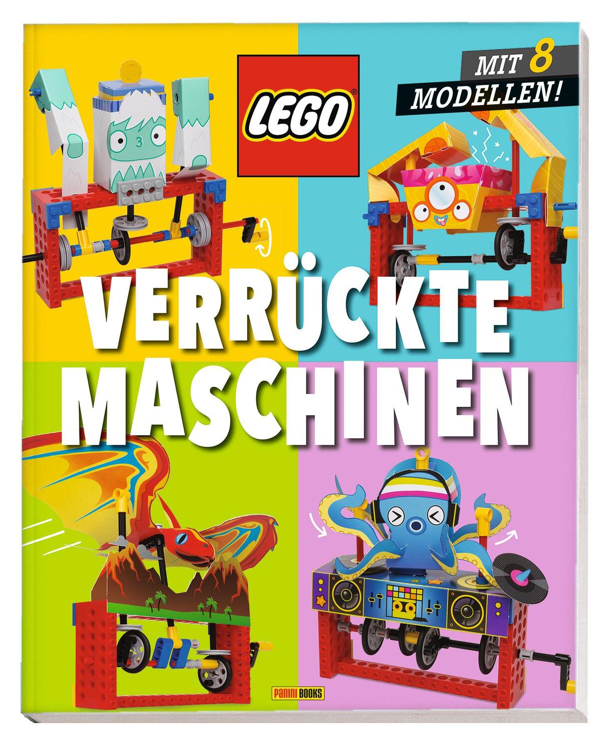 Bild: 9783833239953 | LEGO® Verrückte Maschinen: Mit 8 Modellen! | Panini | Taschenbuch