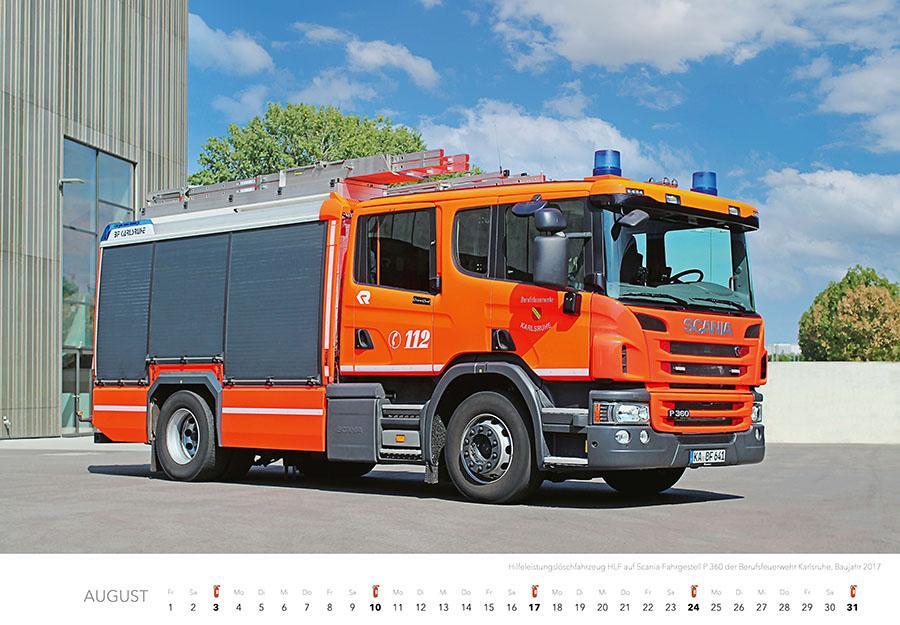 Bild: 9783966648165 | Feuerwehr Kalender 2025 Wandkalender | Hans-Joachim Profeld | Kalender