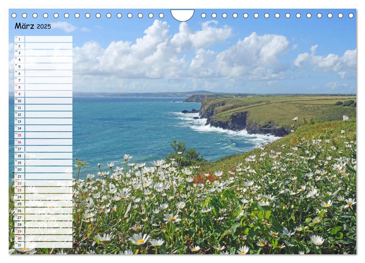 Bild: 9783435311927 | Cornwall. Terminkalender (Wandkalender 2025 DIN A4 quer), CALVENDO...