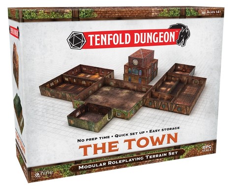 Cover: 9420020256569 | Tenfold Dungeon: Town | englisch | Gale Force Nine Boardgame