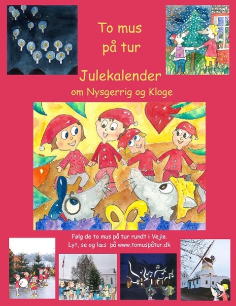 Cover: 9788771704129 | To mus på tur | en julekalender og en påskekalender | Petersen | Buch