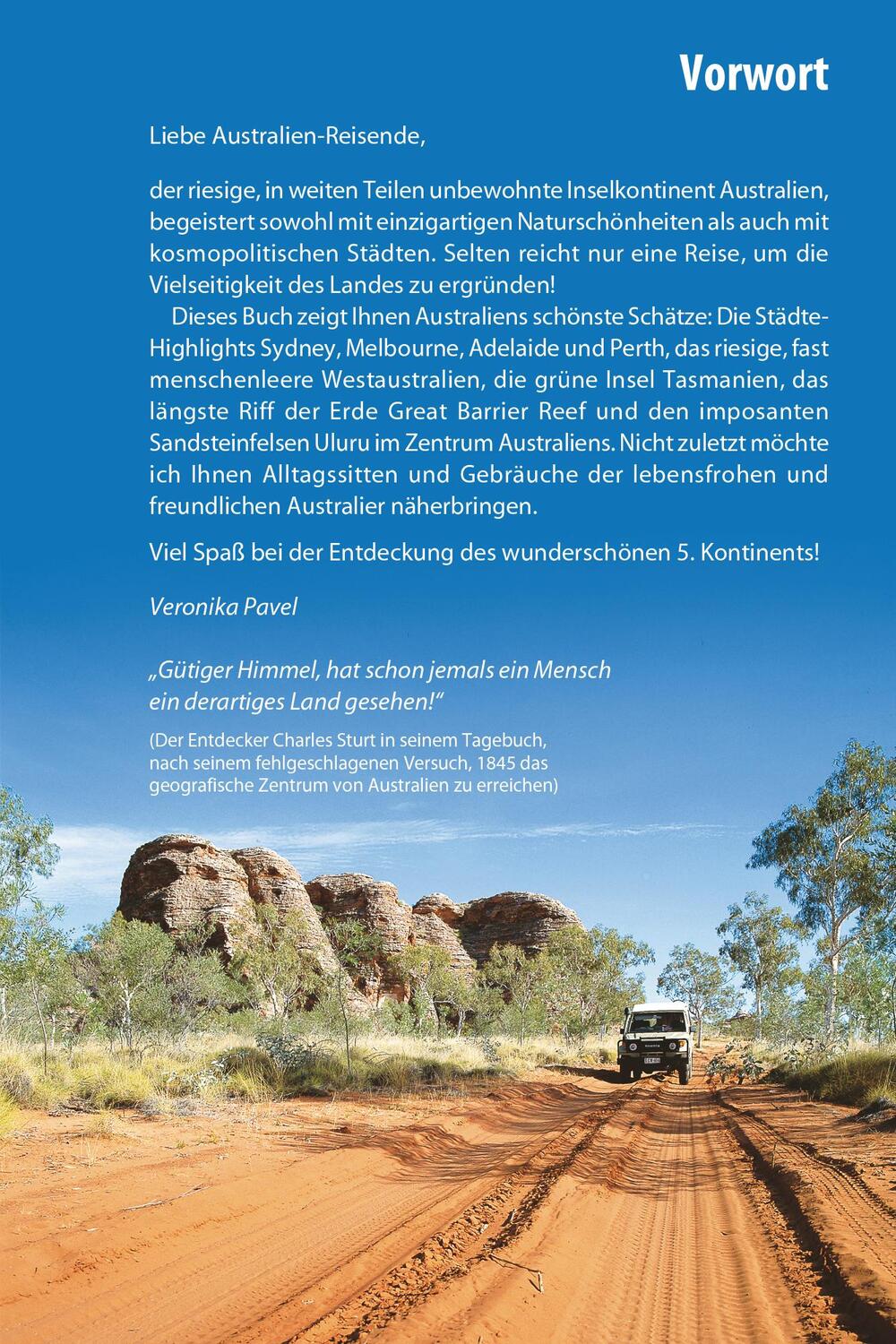 Bild: 9783896625540 | Reise Know-How Reiseführer Australien kompakt | Veronika Pavel | Buch