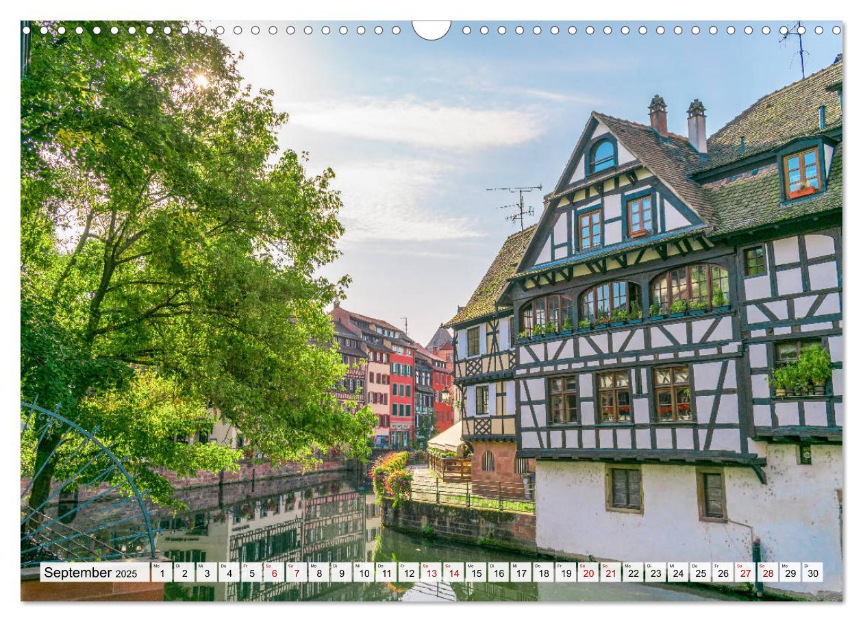 Bild: 9783435295524 | Romantisches Straßburg (Wandkalender 2025 DIN A3 quer), CALVENDO...