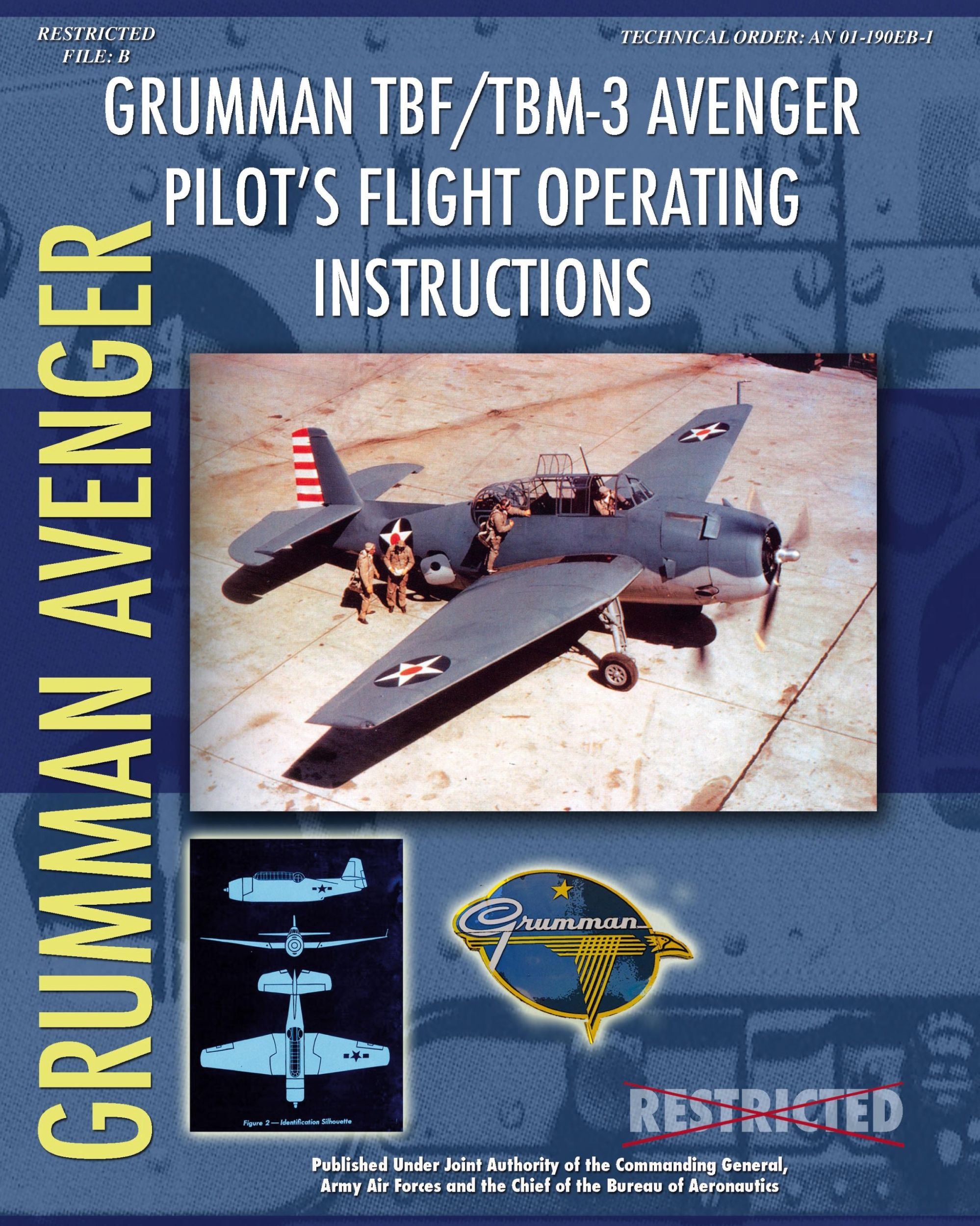 Cover: 9781935700371 | Grumman TBF / TBM-3 Avenger Pilot's Flight Operating Instructions