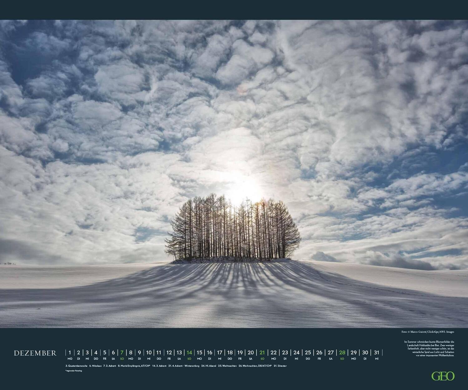 Bild: 4002725988850 | GEO Wolkenspiele 2025 - Wand-Kalender - Natur-Kalender -...