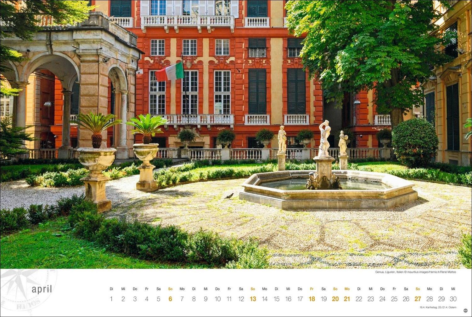 Bild: 9783756404872 | Italien Globetrotter Kalender 2025 - Von sonnigen Küsten und...