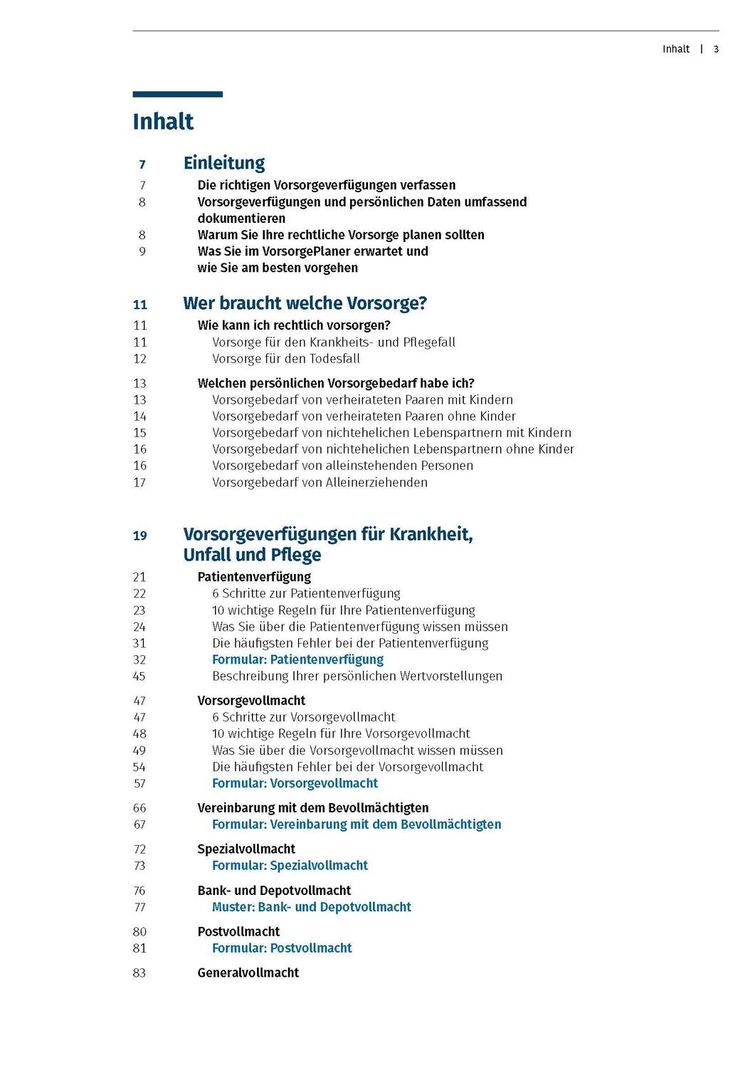 Bild: 9783965333710 | Der VorsorgePlaner | Otto N. Bretzinger | Taschenbuch | 288 S. | 2024