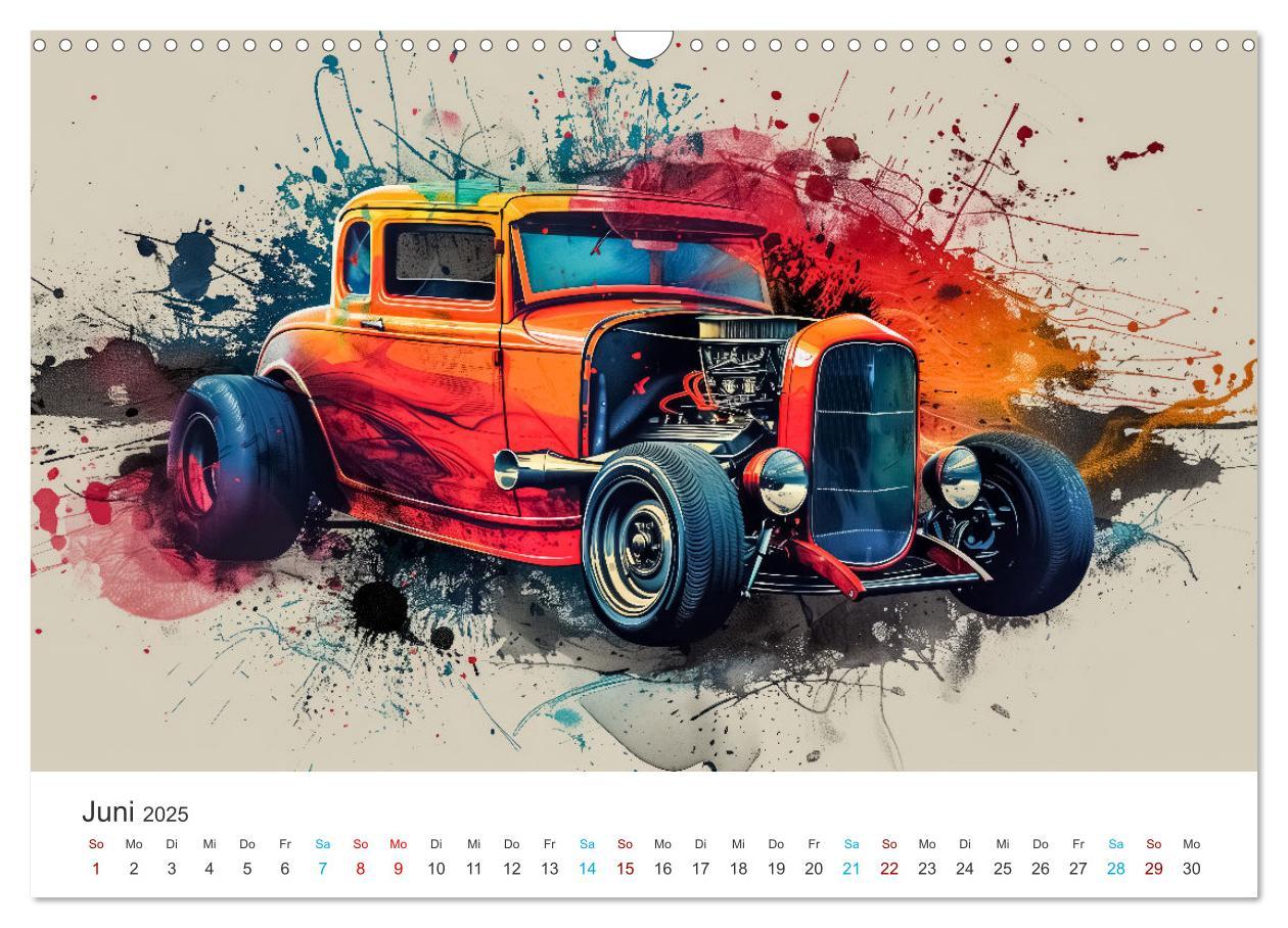 Bild: 9783383806995 | Hot Road - Oldtimer durch eine KI im neuen Gewand (Wandkalender...