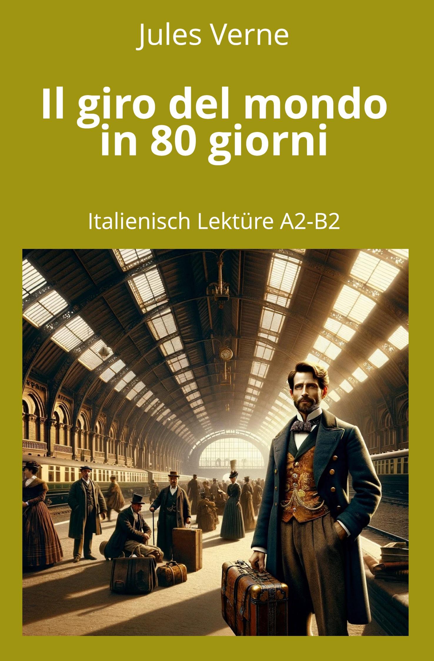 Cover: 9783759263681 | Il giro del mondo in 80 giorni: Italienisch Lektüre A2 - B2 | Verne