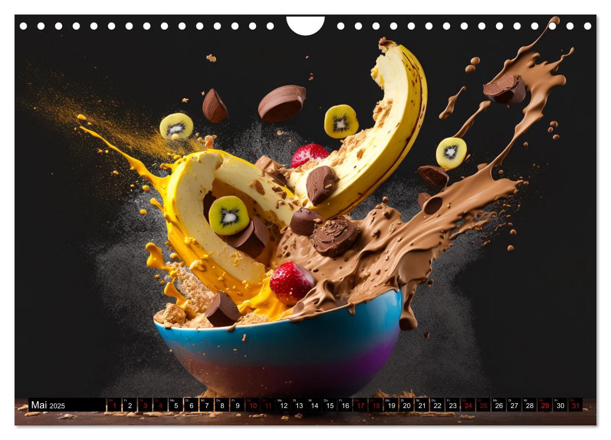 Bild: 9783383866791 | Müsli Frühstück (Wandkalender 2025 DIN A4 quer), CALVENDO...