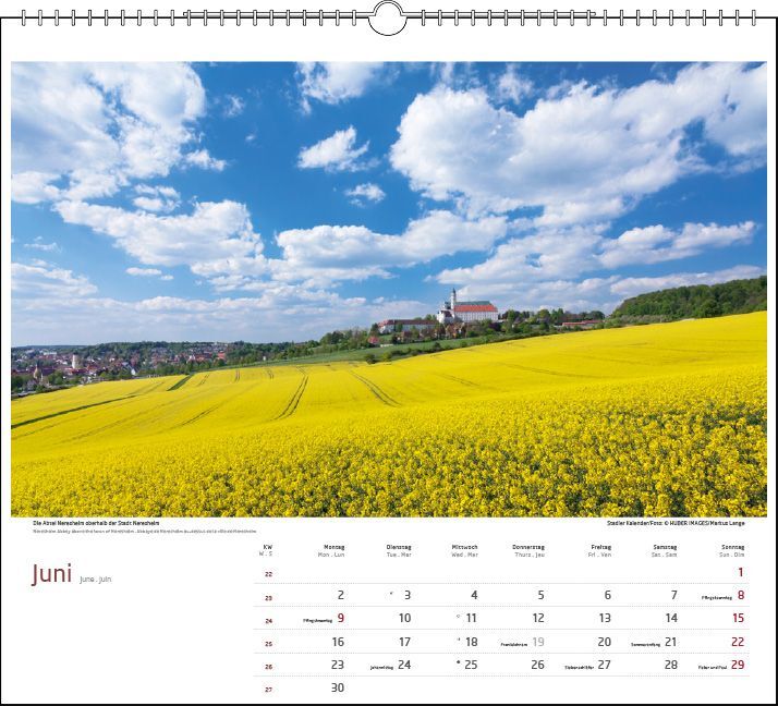 Bild: 9783861924180 | Schwäbische Alb 2025 | verschiedene Fotografen | Kalender | XIII