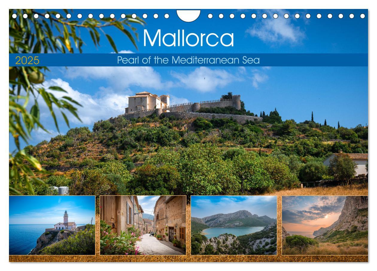 Cover: 9781325832330 | Mallorca - Pearl of the Mediterranean Sea (Wall Calendar 2025 DIN...