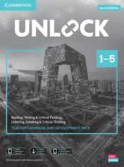 Cover: 9781108678728 | Unlock Levels 1-5 Teacher's Manual and Development Pack...