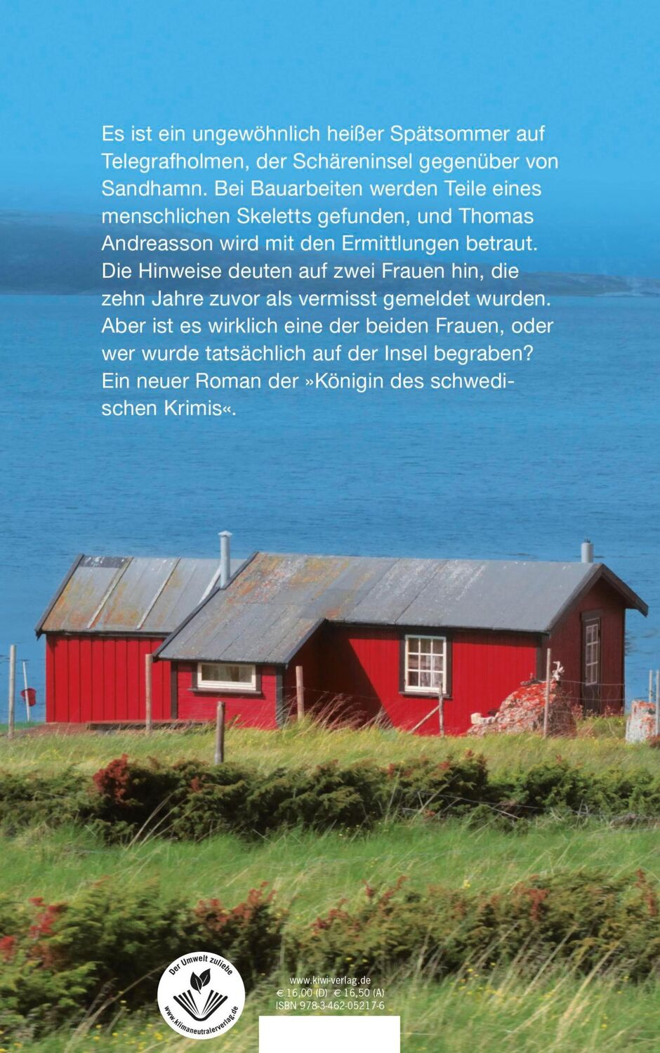 Rückseite: 9783462052176 | Das Grab in den Schären | Ein Fall für Thomas Andreasson | Viveca Sten