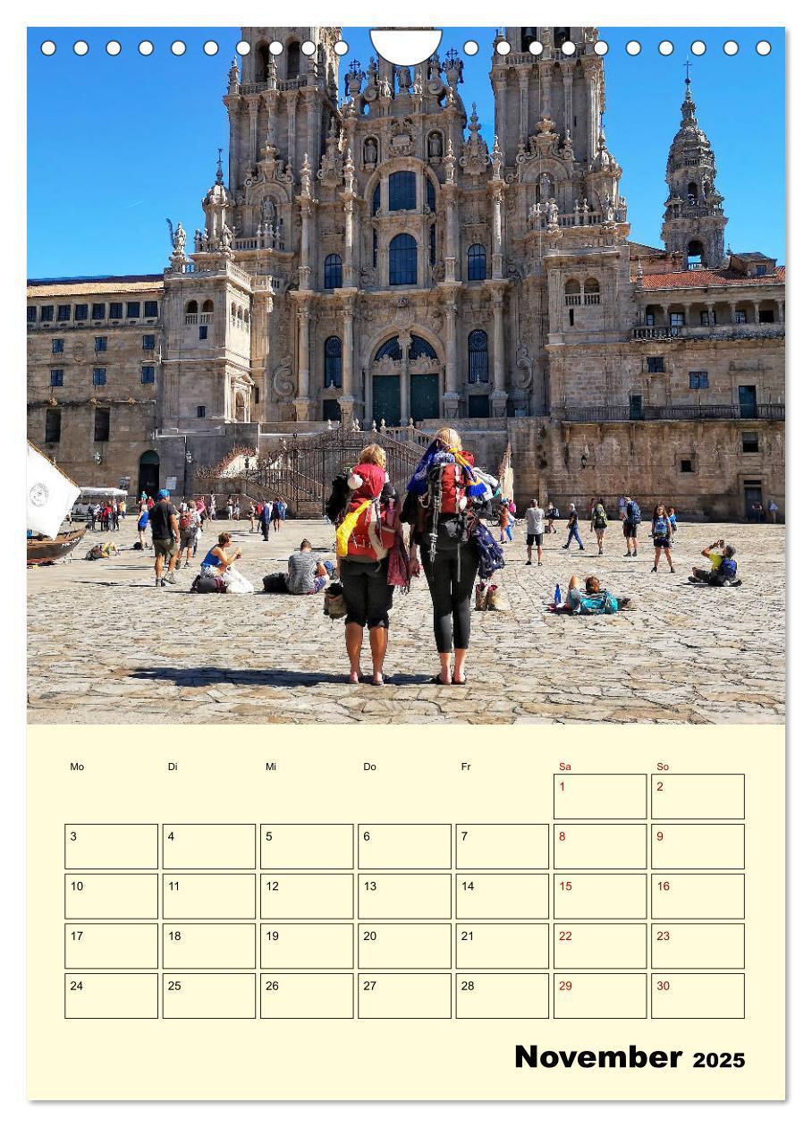 Bild: 9783435972210 | Buen Camino - Mein Jakobsweg - Camino Francés (Wandkalender 2025...