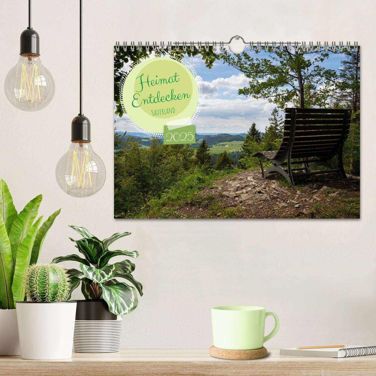 Bild: 9783383861567 | Heimat Entdecken: Sauerland (Wandkalender 2025 DIN A4 quer),...