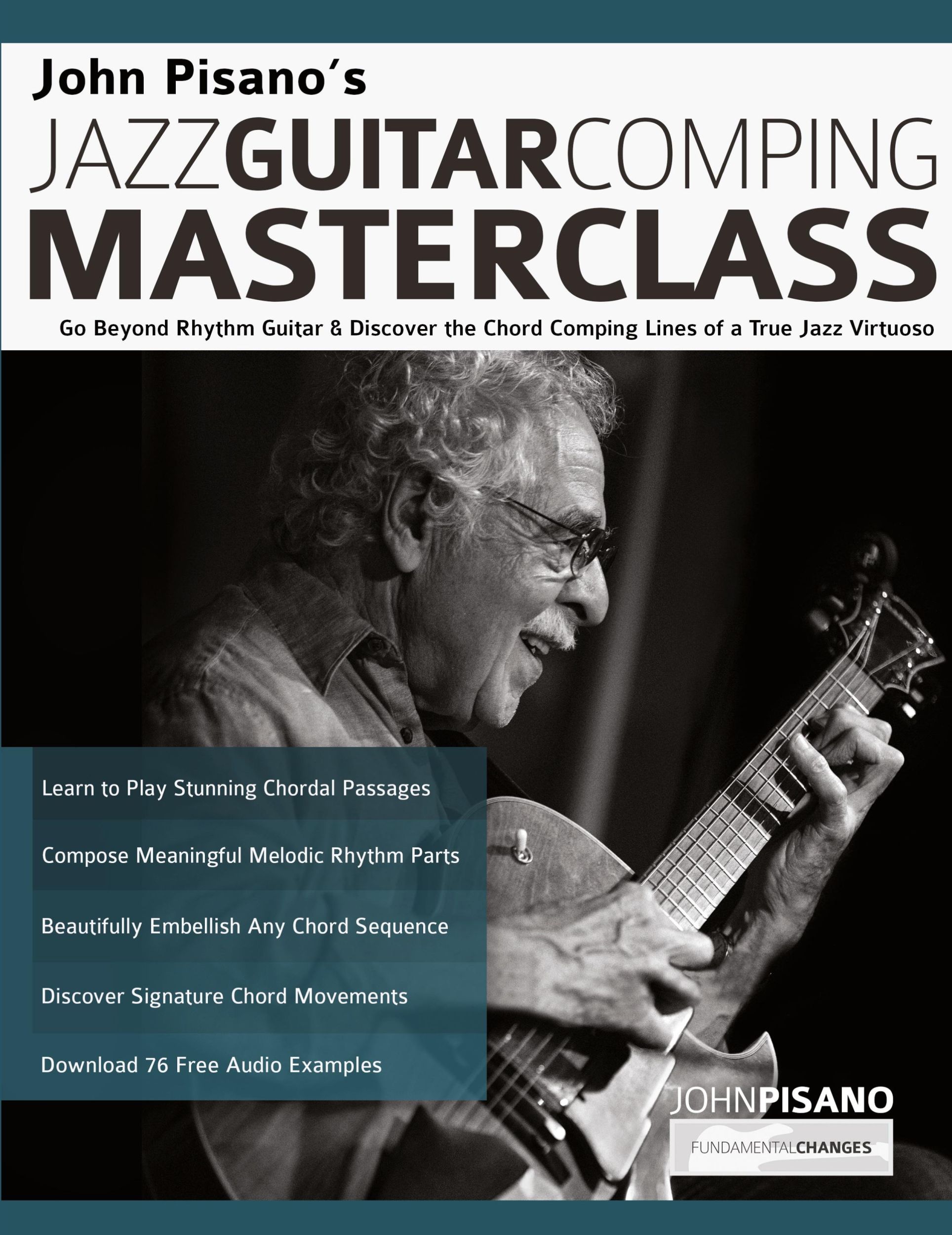 Cover: 9781789332148 | John Pisano's Jazz Guitar Comping Masterclass | John Pisano (u. a.)