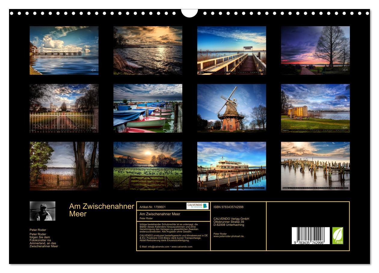 Bild: 9783435742998 | Am Zwischenahner Meer (Wandkalender 2025 DIN A3 quer), CALVENDO...